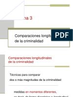 T3 - Comparaciones Longitudinales de La Criminalidad