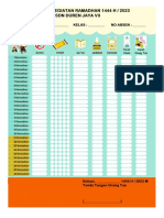 Lembar Kegiatan Ramadhan