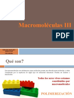 Macromoléculas III: Biología Celular Y Molecular Unicordoba