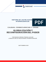 Globalización Y Reconfiguración Del Poder: Historia de Las Relaciones Internacionales