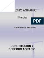 Derecho Agrario I Parcial: Carlos Manuel Hernandez