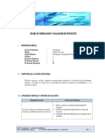 SÍLABO DE FORMULACION Y EVALUACION DE PROYECTOS - PDF Descargar libre