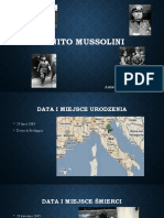 Benito Mussolini: Autor: Bartosz Baraniak