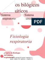 Sistemas respiratorio y circulatorio: procesos fisiológicos