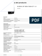 Interruptores en Caja Moldeada Powerpact Marco M - MJA36500