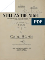 Still Wie Die Nacht - Carl Bohm