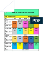 Horario Aula 3ºmatto-Maria