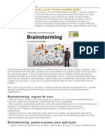 Brainstorming: Aprenda A Usar e Baixe Modelo Grátis