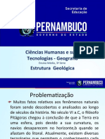 A Estrutura Geológica PLACAS