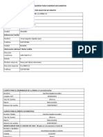 Informacion Requerida para Elaborar Documentos