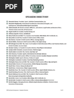 Download 2011 Ivy Sports Symposium Speakers Directory by Sports Symposium Inc SN63838472 doc pdf