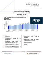 Boletin Exportaciones Feb23