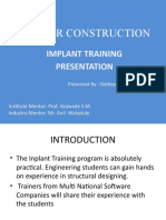 Wonder Construction: Implant Training Presentation