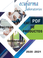 Cuida: Catalogo DE Productos