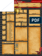 Dark Souls The Roleplaying Game Character Sheet (Form Fillable) | PDF ...