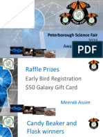 2023 Peterborough Regional Science Fair Winners