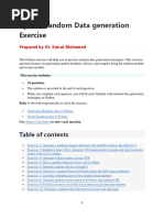 Python Random Data Generation Exercise 2