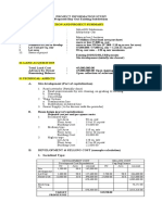 Executive Summary & Project Information Study - Salang Subdivision (Malaybalay City)