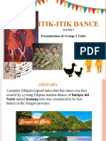 Itik-Itik Dance: Presentation of Group 1 Girls