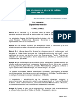 Ley de Hacienda Del Municipio de Benito Juarez