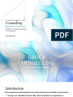 Topic 13 - Groups Consultation 2