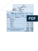 Factura Ingles