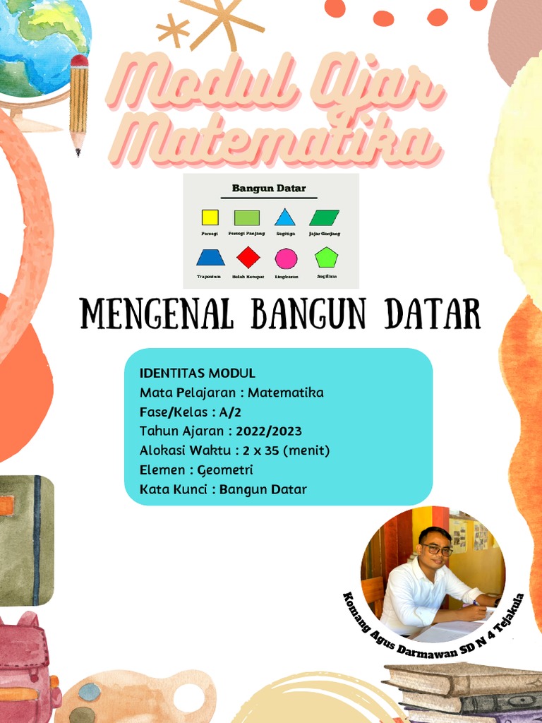 Modul Ajar Bangun Datar Kelas 2 SD | PDF
