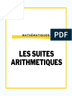 Les Suites Arithmetiques: Mathématiques