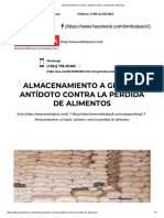 Almacenamiento A Granel, Antídoto Contra La Pérdida de Alimentos