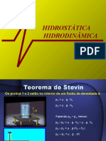 Hidrostática Hidrodinâmica