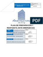 Plan de preparación y respuesta ante emergencias