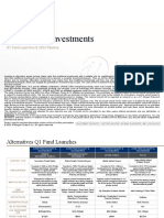 Alternative Investments - Q1 Fund Launches and Pipeline (April 2023)