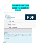 (Amaleaks - Blogspot.com) Re-Prec2111 Pre Calculus Remedial