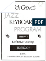 Jazz Keyboard 1 Lesson 1-Dick Grove