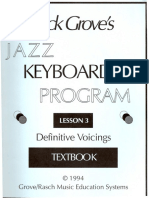 Jazz Keyboard 1 Lesson 3-Dick Grove