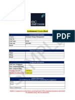 SCM Sample Assignment