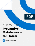 Hotel Maintenance Checklist Infraspeak