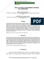 Fixação Dorsal Da Patela em Equinos: Revisão de Literatura: SALAS, Rafaela de Fátima