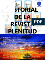 Historial de La Revista Plenitud: (Xxxii