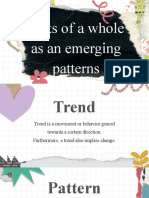 Parts of A Whole As An Emerging Pattern