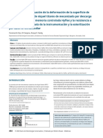 Surface Deformation of Hyflex Controlled Memory and Hyflex Electric Discharge Machining Nickel Titanium Rotary Files - En.es