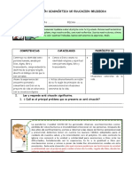 PRUEBA DE EVALUACION DIAGNOSTICA 3° AÑO