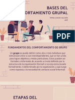 Bases Del Comportamiento Grupal