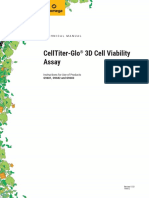 CellTiterGlo 3D Cell Viability Assay TM412
