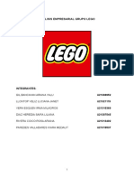 Análisis Empresarial Grupo Lego: Integrantes: U21308952 U21321119 U21315369 U21307545 U21313402 U21319537