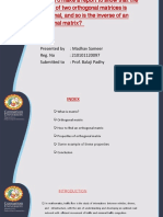 Traffic Flow Matrix