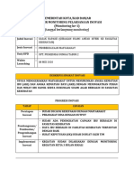 Pemerintah Kota/Kab Banjar Formulir Monitoring Pelaksanaan Inovasi (Monitoring Ke-1)