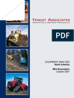 Equipment Analysis: North America Mini-Excavators