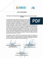 Protocolo Actualizado Del Sistema Nacional de Alerta Por Sismo y Tsunami