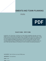 Human Settlements and Town Planning